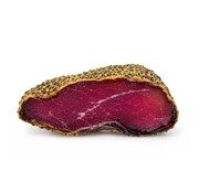Droge halve ham omhuld met zwarte peper (Per stuk)