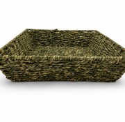 Mand met ijzeren frame vierkant 32cm (per 10 stuks)