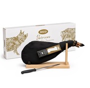 Jamón de Cebo Ibérico (Paleta) met Standaard en mes (Per stuk)