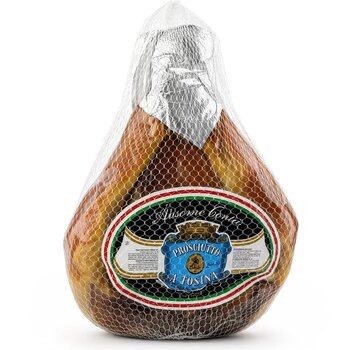 Italiaans Prosciutto gedroogde ham 10 maanden gerijpt (Per stuk)