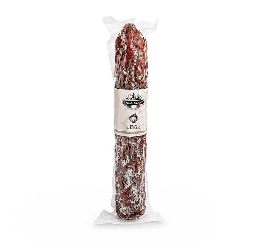 Italiaanse snijsalami met Knoflook