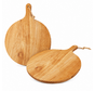 Borrelplank classic rond met handgreep (per 6 st.)   (Per 3 stuks)