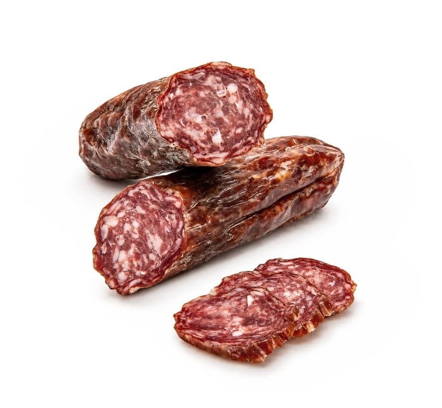 Italiaanse snijsalami met zwart Truffel