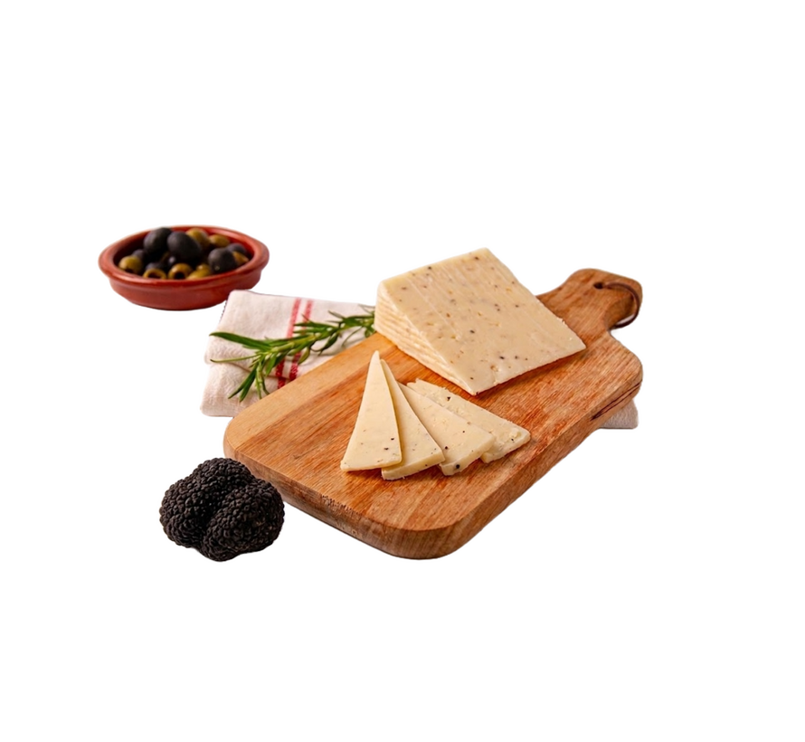 Spaanse schapenkaas met truffel