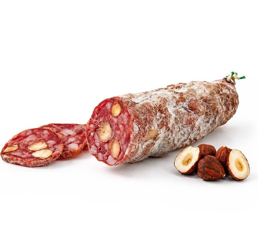 Gedroogde worst met Hazelnoot (Per 6 stuks)