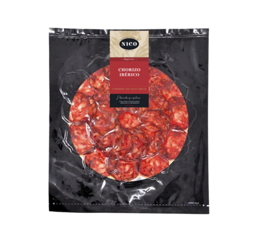 Iberische Chorizo bord 80g.