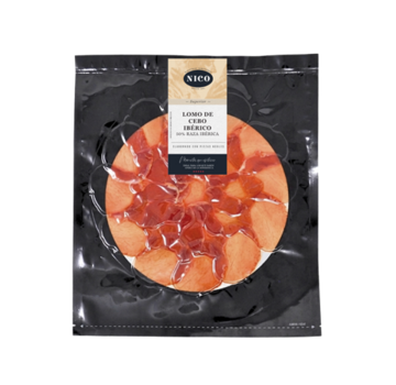 Lomo (varkenshaas) Cebo Ibérico bord 80g.