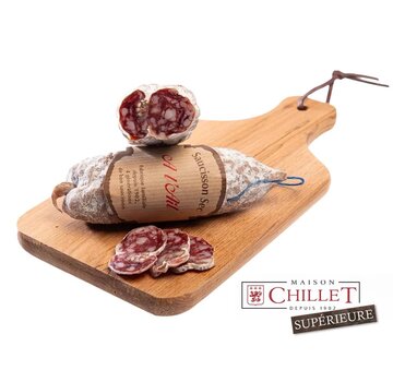 Maison Chillet Supérieure Droge Franse worst met Knoflook 200 gram (Per 5 stuks)
