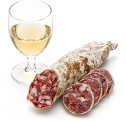 Franse worst van fazant met cognac  (Per 6 stuks)