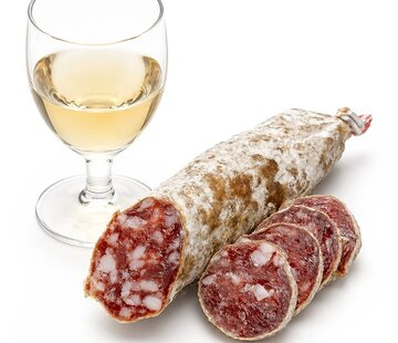 Franse worst van fazant met cognac (Per 6 stuks)