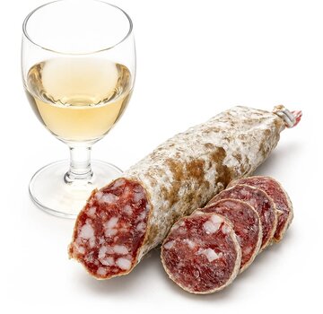 Franse worst van fazant met cognac  (Per 6 stuks)