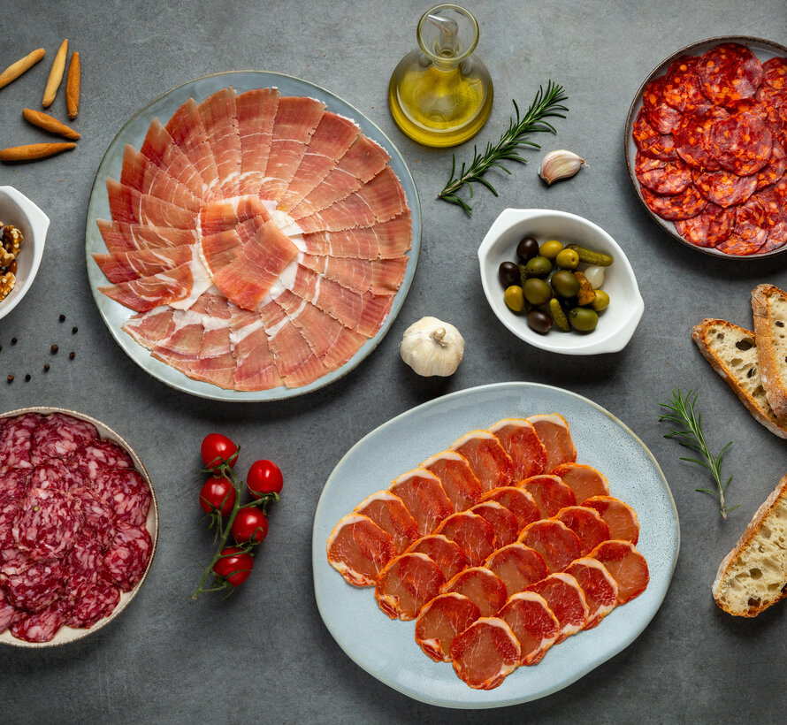 Salchichon Ibérico bord 80g.