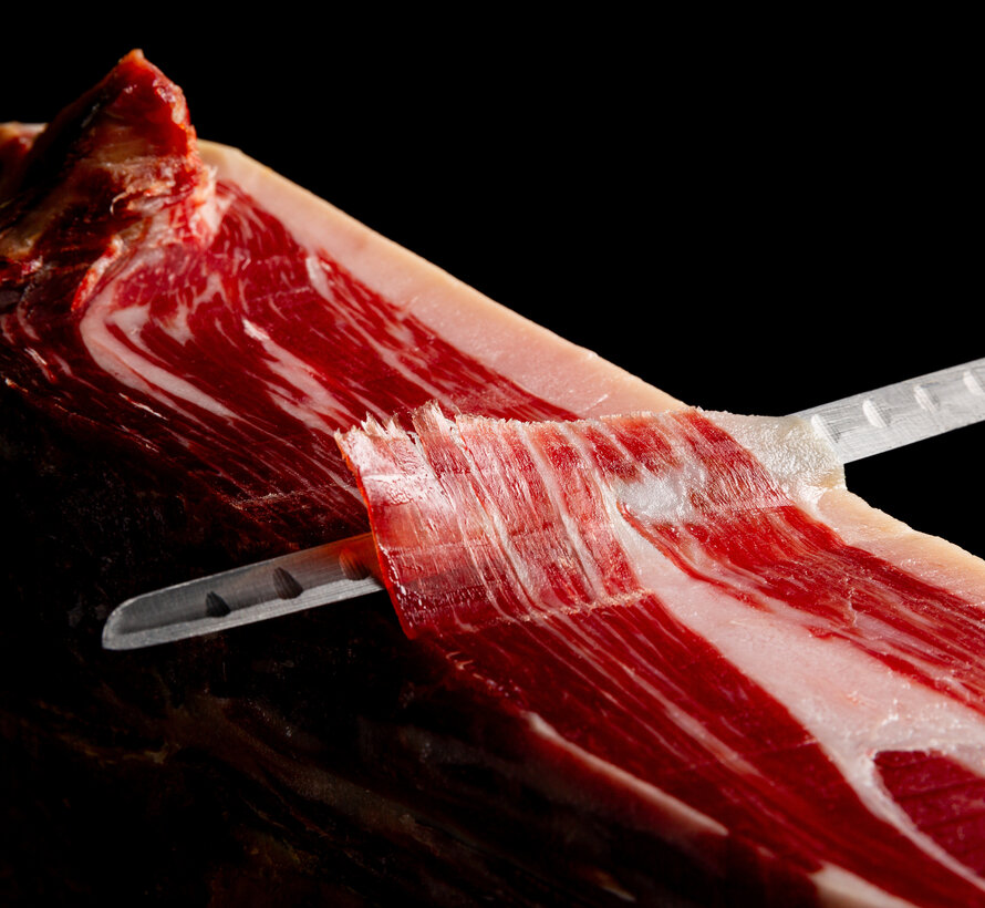 Ham Cebo Ibérico 50% bord 80g.