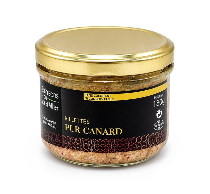 Rillette pur canard (Per 12 stuks)