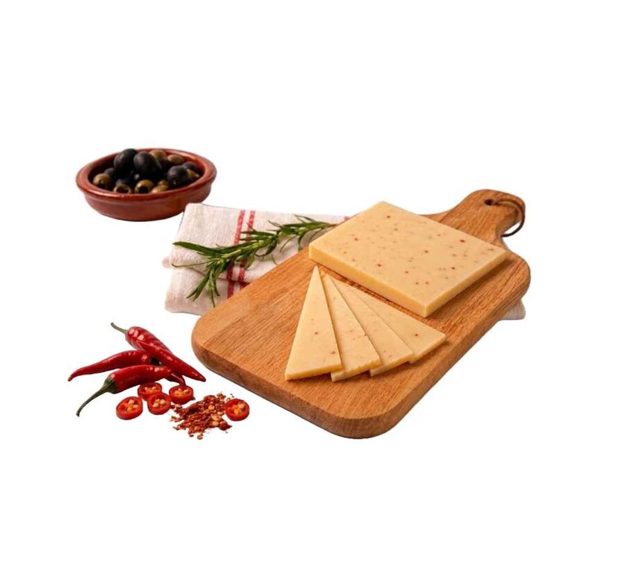 Spaanse schapenkaas met chili