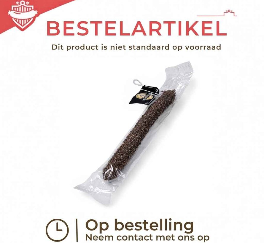 Fuet Zwarte Peper - Flowpacked 100g (Per 5 stuks)