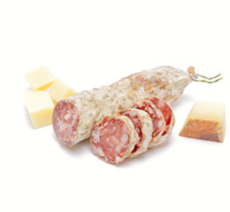 Gedroogde worst met comte kaas  (Per 6 stuks)