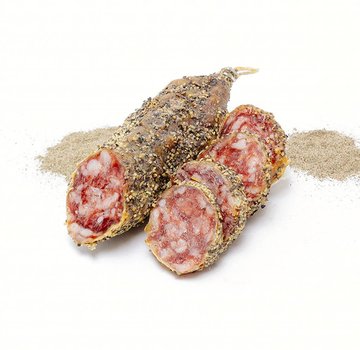 Franse worst met peper  (Per 6 stuks)