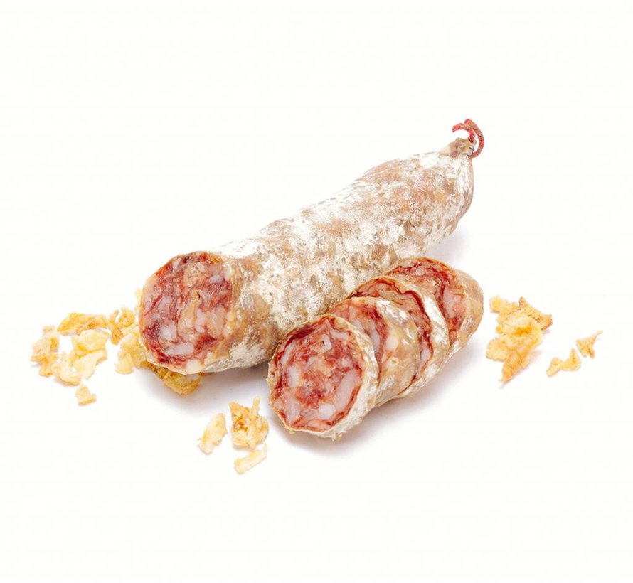 Gedroogde worst met ui (Per 6 stuks)