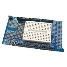 Prototype Shield Arduino Mega met mini Breadboard