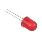 10mm Round Led Colored Diffused Red