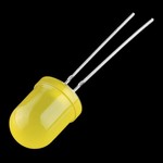 10mm Round Led Colored Diffused Yellow