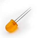 10mm Round Led Colored Diffuse Orange