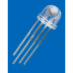 5mm Straw Hat Led Helder Common Anode RGB