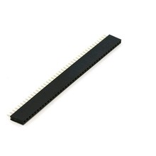 Header Female 1x40 pins Black