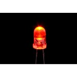 5mm Round Led Clear Orange Flash