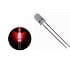 3mm Ronde Led Helder Rood/Blauw Knipper (flash)