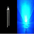 3mm Round Led Clear Red / Blue Flash