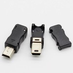 Mini USB Male 5pin met plastic cover