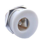 DC Power Connector 2,1 x 5,5mm White