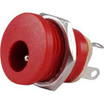 DC Power Connector 2,1 x 5,5mm Red