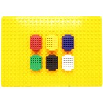 6 25 points solderless mini Breadboard with base plate