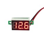 DC Voltmeter 0.28inch 3.5-30V 2 draads Rood