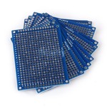 PCB Dubbelzijdig Blauw 7x9cm FR4