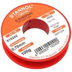 Stannol Soldering tin 0.7 mm 100 gram No. 519242