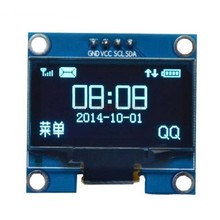 1,3 inch Oled Scherm Blauw I2C