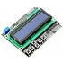 LCD Shield 2 x 16 Characters with blue background