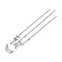 Optosupply 5mm Round LED Clear Bi-color Common Anode Red/Cold White