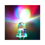 5mm Round LED Clear RGB Fast Flash