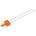 2mm Led Flat Top Colored Diffused Orange