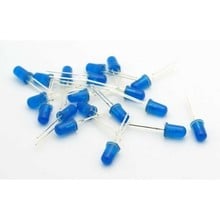 5mm Round Led Colored Diffused Blue