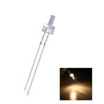 2mm Flat Top Led Clear Warm White