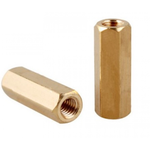 Brass Spacer M3x8mm 2x female