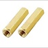 Brass Spacer M3x12mm 2x female