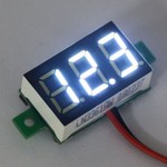 Mini Voltmeter Wit 0.36inch
