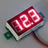 Mini Voltmeter Red 3 to 30 Volt DC 0.36 "